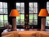 Twin Lamps Window