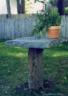 Jonathan Shor.One-Legged Table.24x30